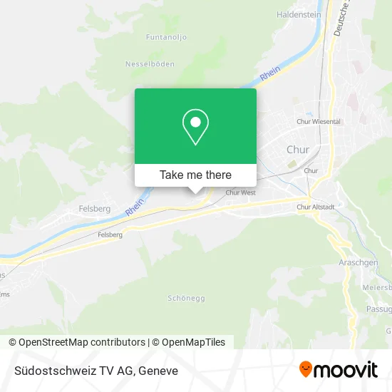 Südostschweiz TV AG map