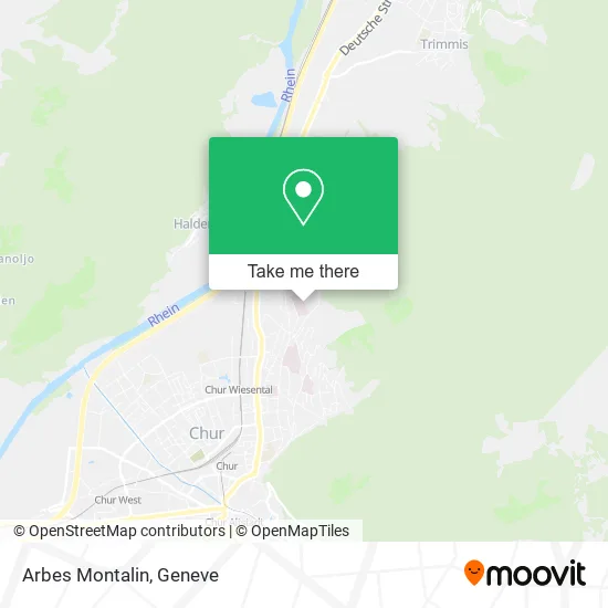 Arbes Montalin map