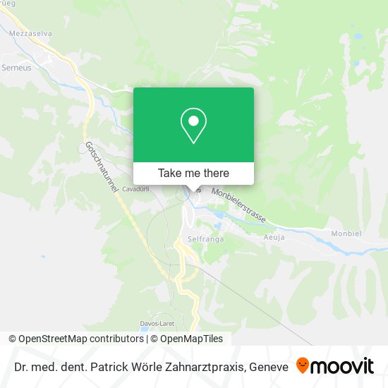 Dr. med. dent. Patrick Wörle Zahnarztpraxis map