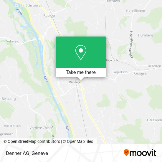 Denner AG map