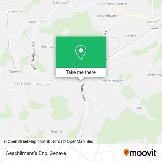Aeschlimann's Bnb map