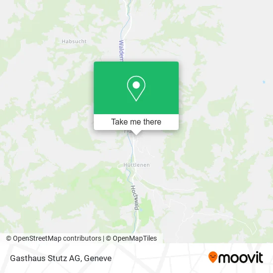 Gasthaus Stutz AG map