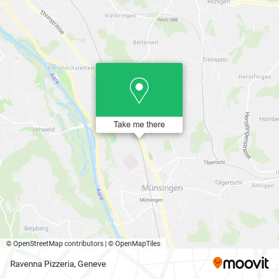 Ravenna Pizzeria map