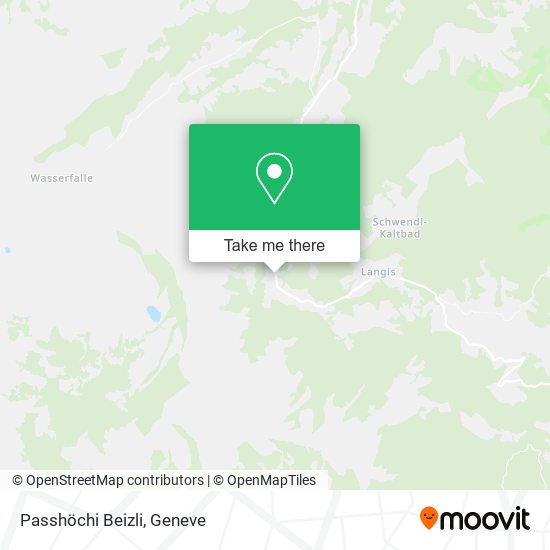 Passhöchi Beizli map