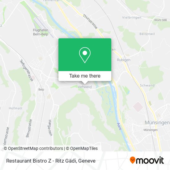 Restaurant Bistro Z - Ritz Gädi map