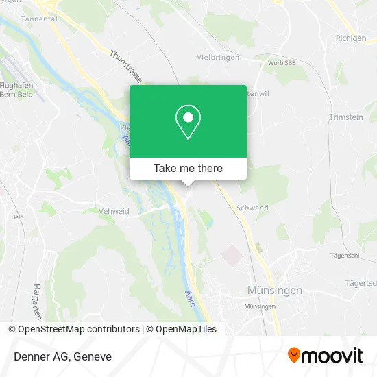 Denner AG map