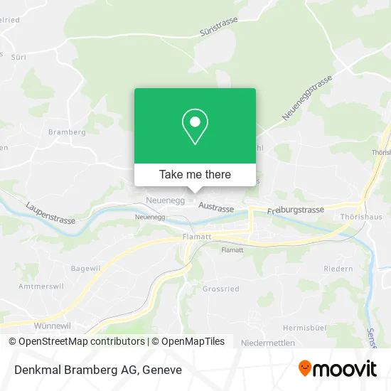 Denkmal Bramberg AG map