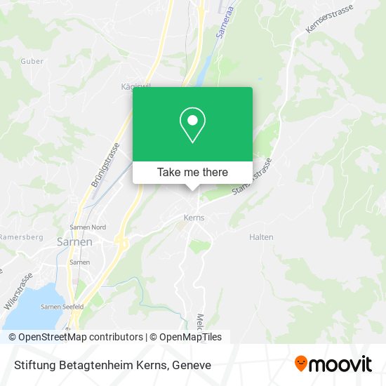 Stiftung Betagtenheim Kerns map