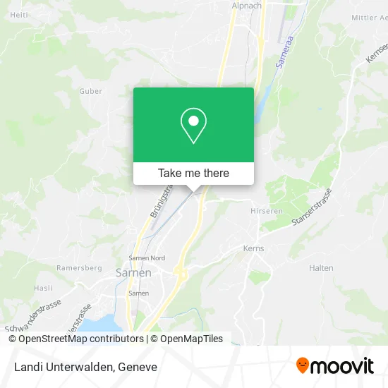 Landi Unterwalden map
