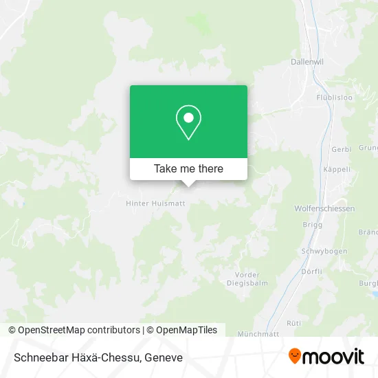 Schneebar Häxä-Chessu map