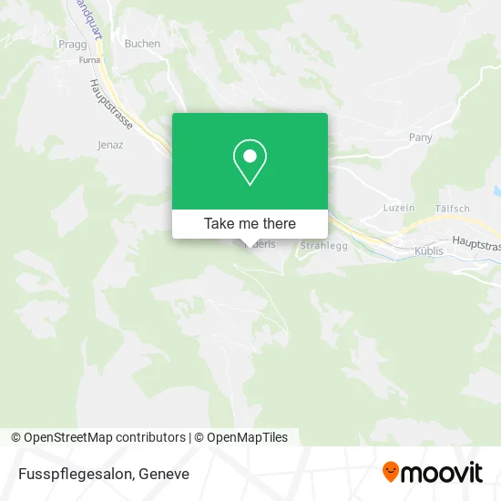 Fusspflegesalon map