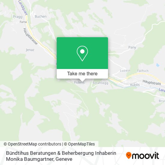 Bündtihus Beratungen & Beherbergung Inhaberin Monika Baumgartner map