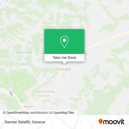 Denner Satellit map