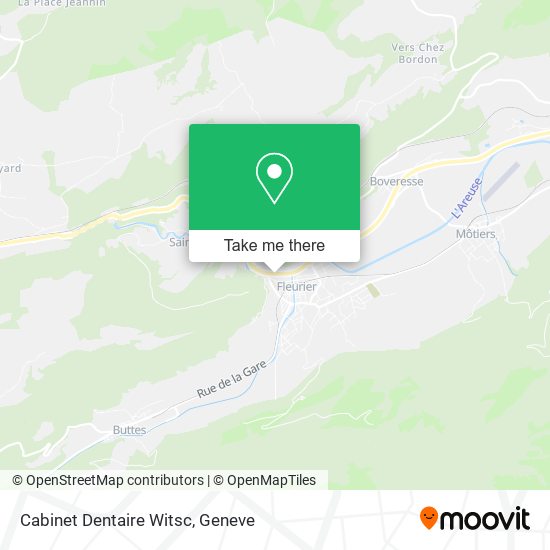 Cabinet Dentaire Witsc map