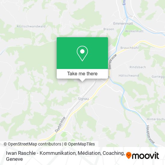 Iwan Raschle - Kommunikation, Médiation, Coaching map