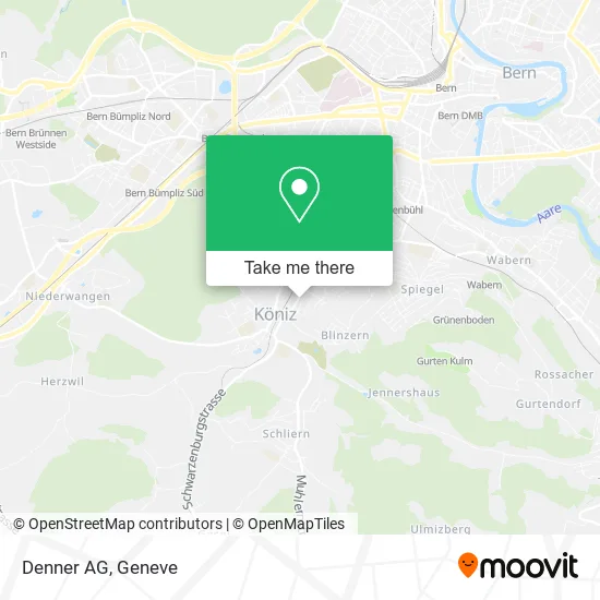 Denner AG map