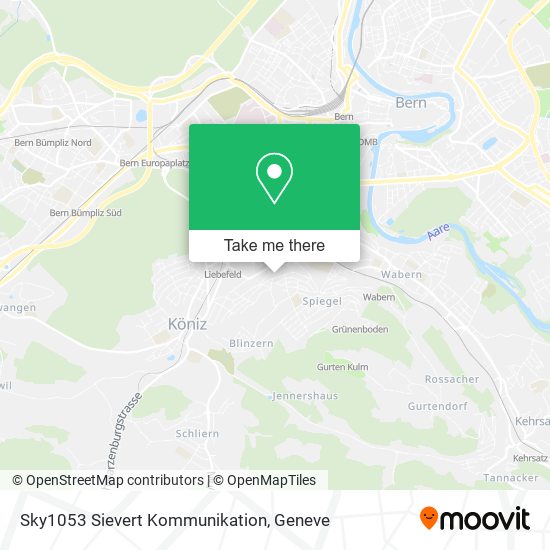 Sky1053 Sievert Kommunikation map