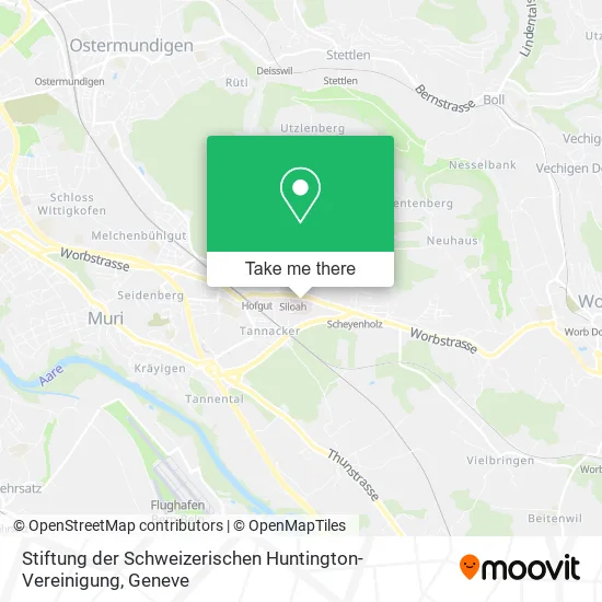 Stiftung der Schweizerischen Huntington-Vereinigung map