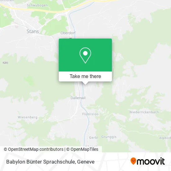Babylon Bünter Sprachschule map