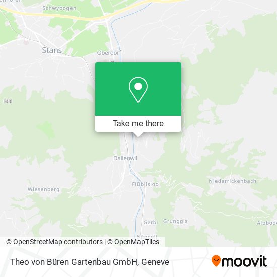 Theo von Büren Gartenbau GmbH map