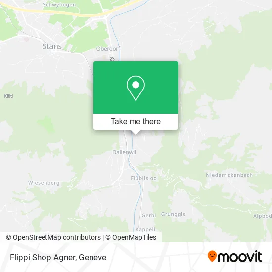Flippi Shop Agner map