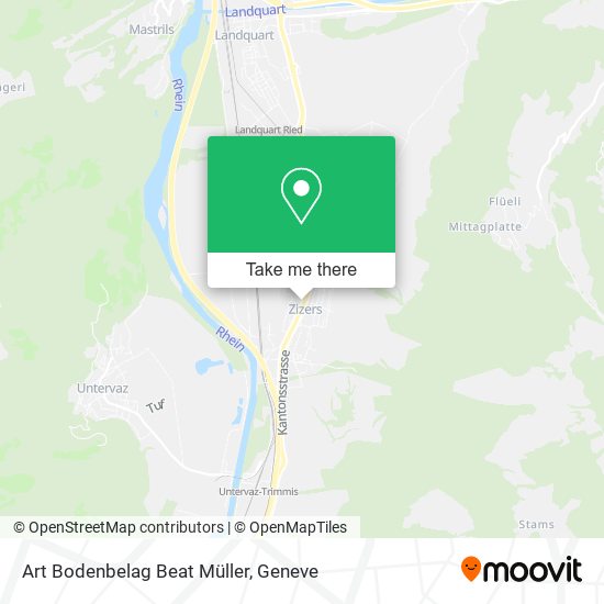 Art Bodenbelag Beat Müller map