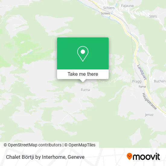 Chalet Börtji by Interhome map
