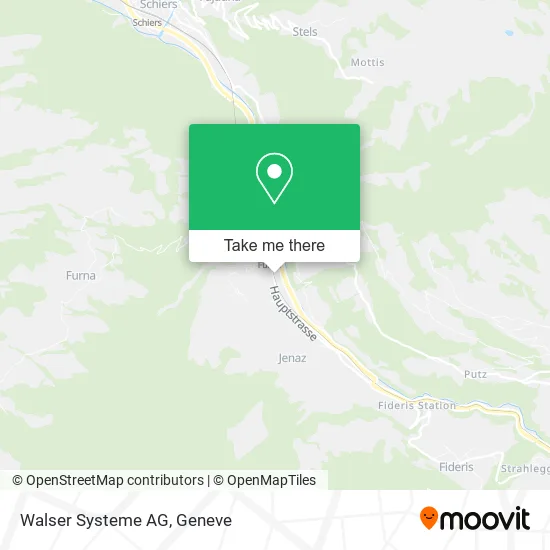 Walser Systeme AG map
