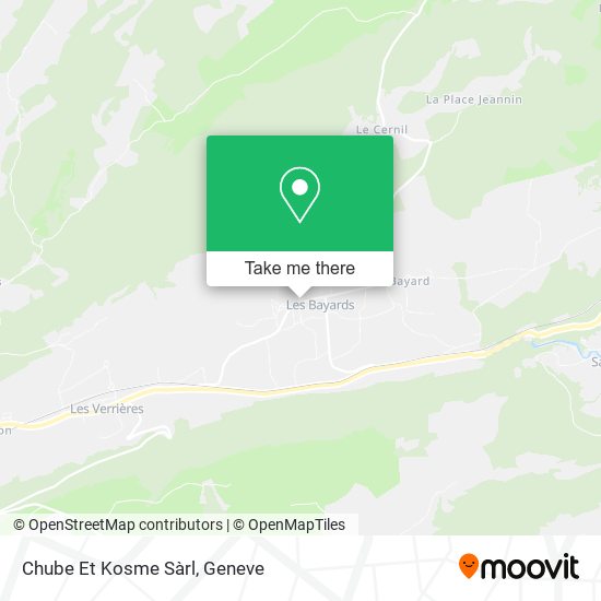 Chube Et Kosme Sàrl map