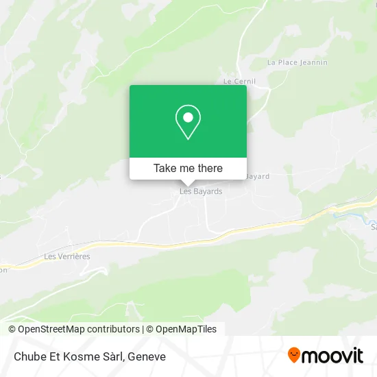 Chube Et Kosme Sàrl map