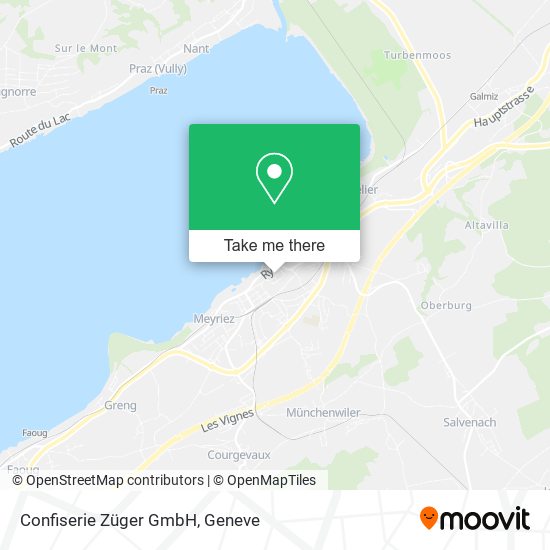 Confiserie Züger GmbH map