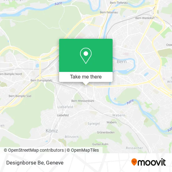 Designborse Be map