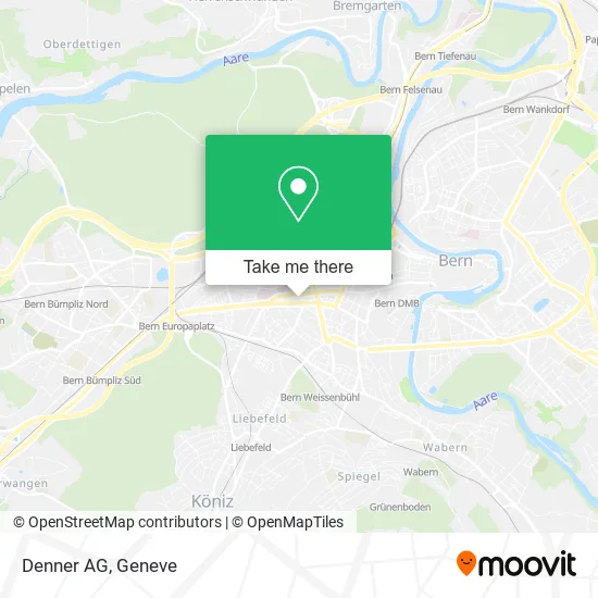 Denner AG map