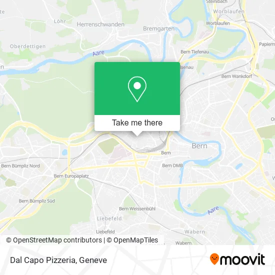 Dal Capo Pizzeria map