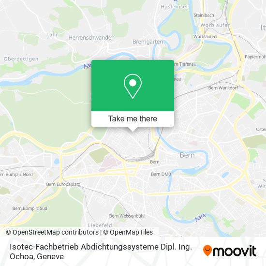 Isotec-Fachbetrieb Abdichtungssysteme Dipl. Ing. Ochoa map