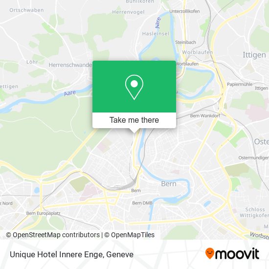Unique Hotel Innere Enge map