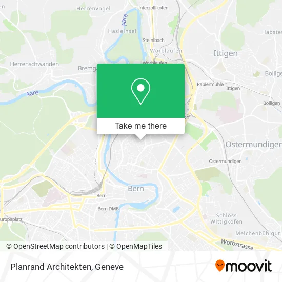 Planrand Architekten map