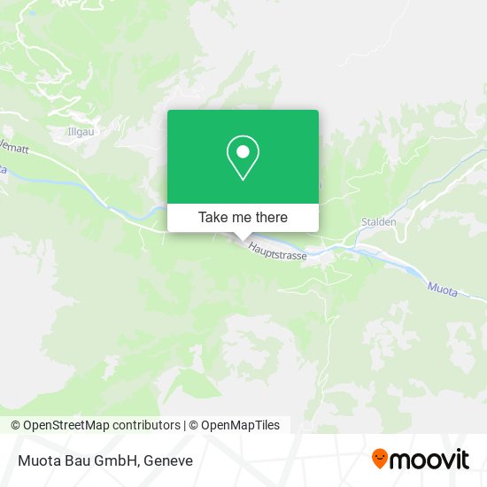 Muota Bau GmbH map