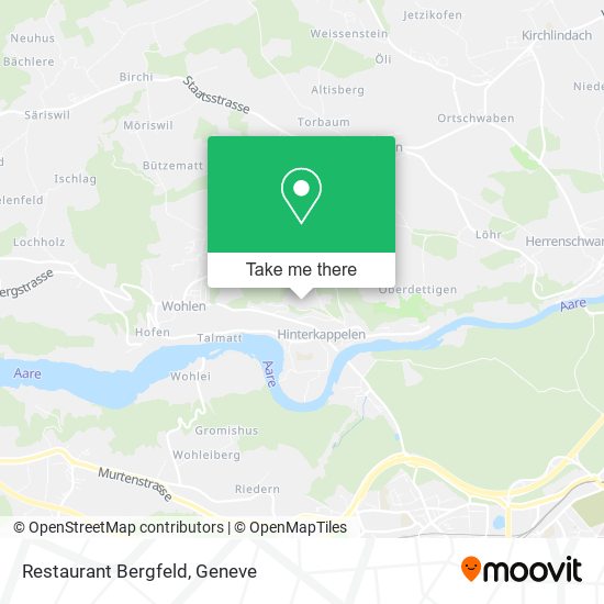 Restaurant Bergfeld map