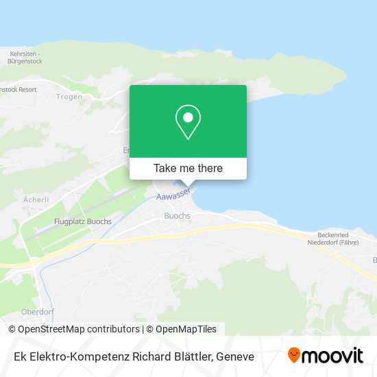 Ek Elektro-Kompetenz Richard Blättler map