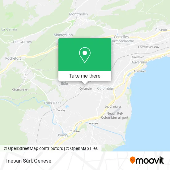 Inesan Sàrl map