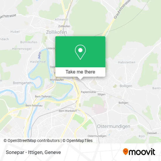 Sonepar - Ittigen map