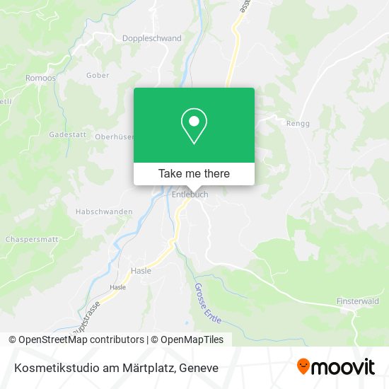 Kosmetikstudio am Märtplatz map
