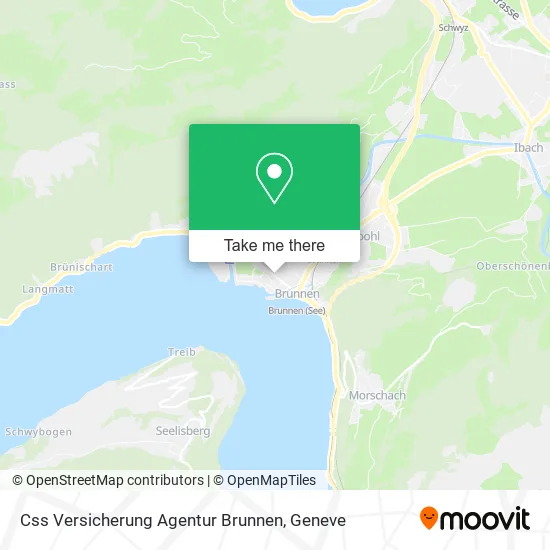 Css Versicherung Agentur Brunnen map