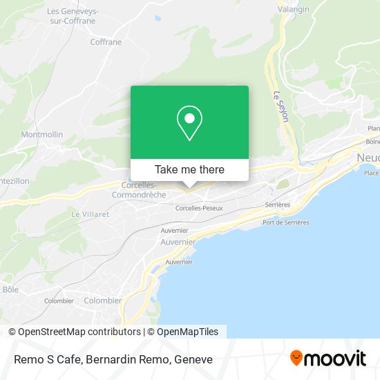 Remo S Cafe, Bernardin Remo map