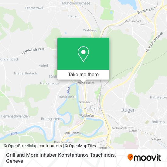 Grill and More Inhaber Konstantinos Tsachiridis map