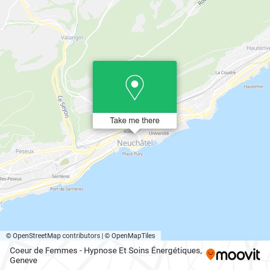 Coeur de Femmes - Hypnose Et Soins Énergétiques map