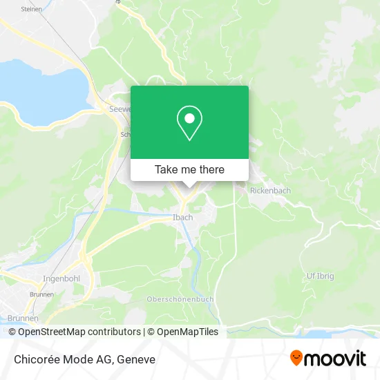 Chicorée Mode AG map