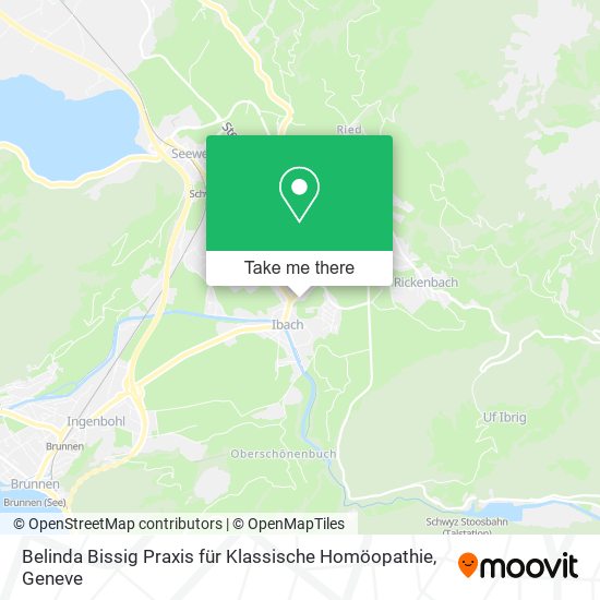 Belinda Bissig Praxis für Klassische Homöopathie map