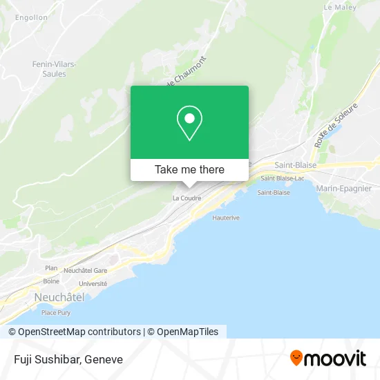 Fuji Sushibar plan